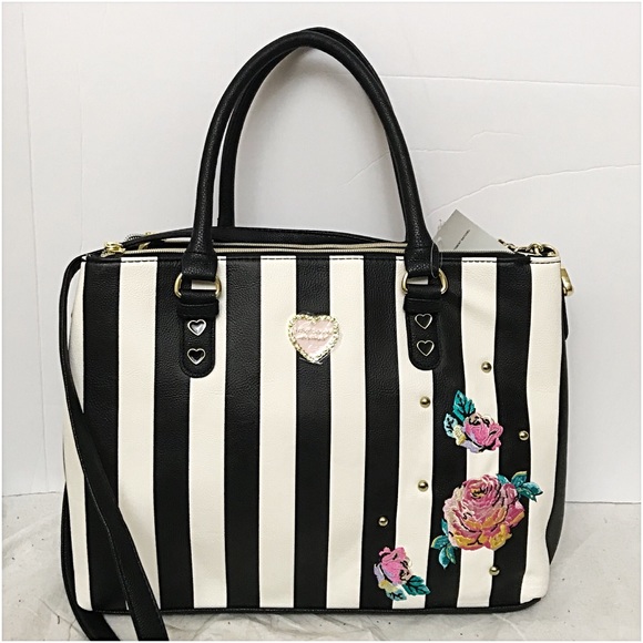 Betsey Johnson Handbags - Betsey Johnson Large Crossbody Satchel Bag NWT